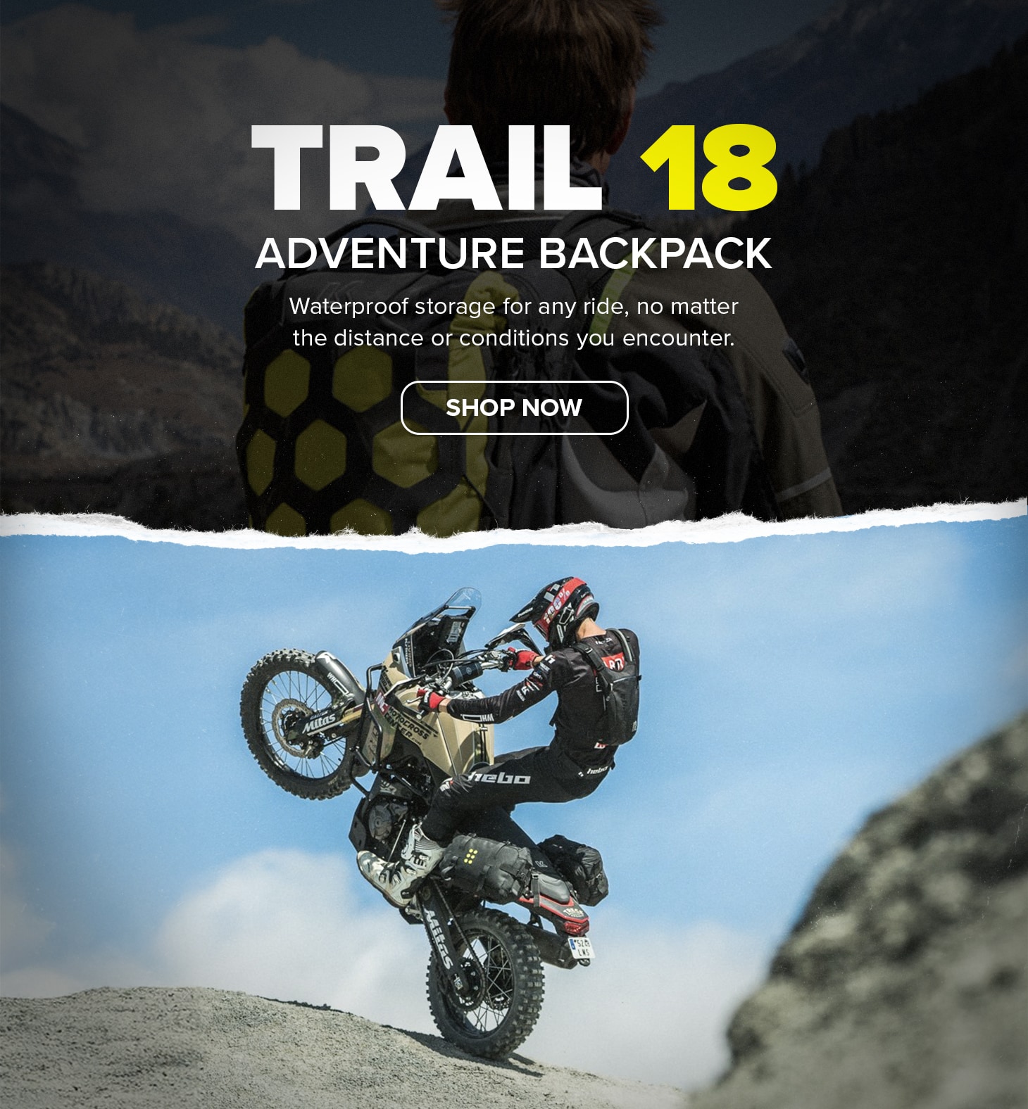 Kriega Trail 18 Adventure Backpack