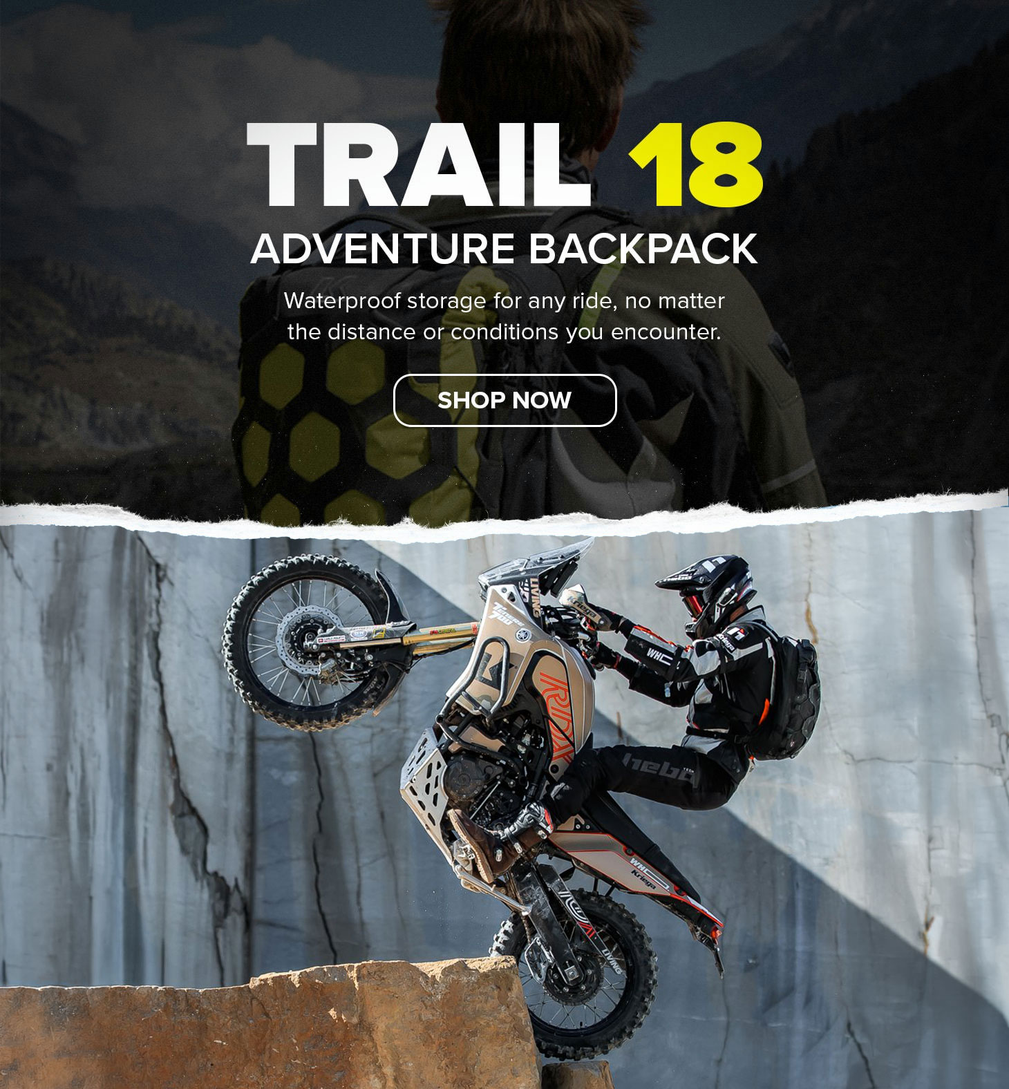 Kriega Trail 18 Adventure Backpack